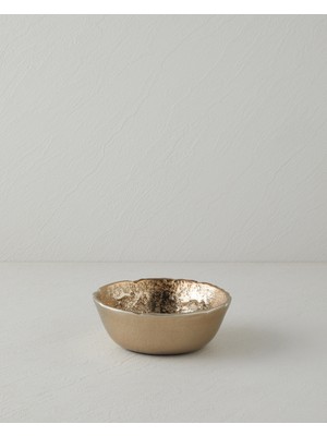 English Home Dalia Alüminyum Dekoratif 15x15x5 cm Gold