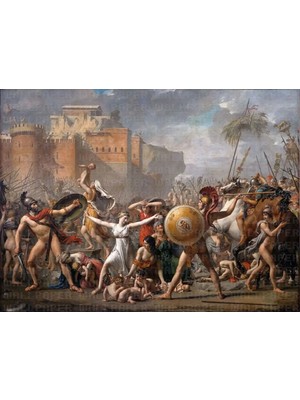 Arterior Wallpaper Sabine Li Kadınlar Jacques Louis David Poster Duvar Kağıdı