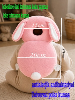 Teknor Bebek Kafa Koruma Yastığı Tavşan Model 20X30 Ebat