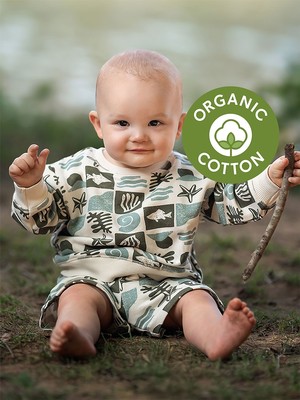 Antebies Okyanus Desen Sweatshirt