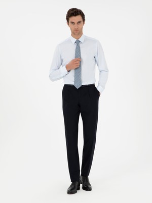 Cacharel Erkek Koyu Lacivert Slim Fit Kumaş Pantolon 50293330-VR100