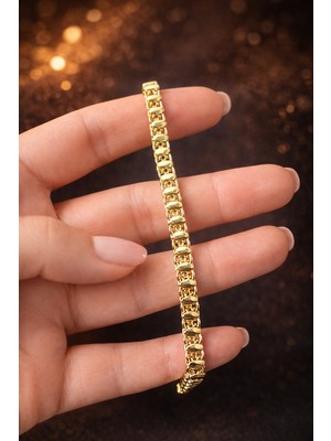 Royal Chain Bileklik – 14K Vıp Gold Kaplama