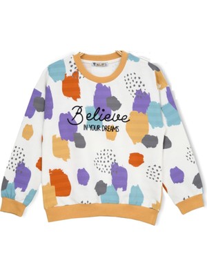 Alg KIZ ÇOCUK RENKLİ SWEATSHIRT