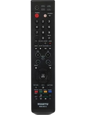 Aslanoğlu Store Huayu RM-D613 Samsung Universal Lcd-Led Tv Kumandası