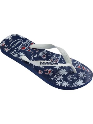 Havaianas Havaıanas Top Nautical Erkek Erkek Parmak Arası Terlik 4137126-0306