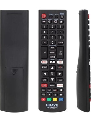 Aslanoğlu Store Huayu RM-L1162 V5 Lg Universal LCD - LED Tv Kumandası
