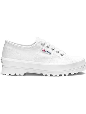 Superga 2555 Alpina Unisex Beyaz Bileksiz Sneaker