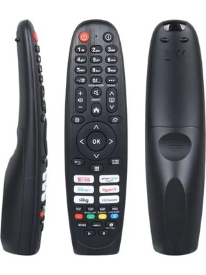 Aslanoğlu Store Huayu RM-L1888 Lg Netflix - Prime Video - Rakuten Tv - Sling - Lg Channels - Disney+ Tuşlu Universa