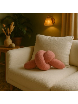 Teddy Yastık Buklet Yastik Aşk Düğümü Yastık Dugum Yastik