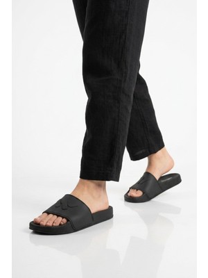Walkway Siyah Hafif Esnek Unisex Terlik 8000-02 G