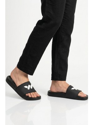 Walkway Siyah Hafif Esnek Erkek Terlik 8000-02 M