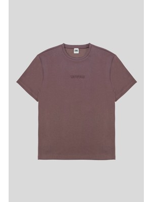 gmg firenze Kabartma Baskılı Modal Erkek T-Shirt