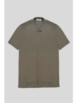 gmg firenze Polo Yaka Kısa Kollu Tirko Erkek Gömlek