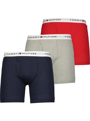 Tommy Hilfiger Erkek 3'lü Boxer 09TE001-064