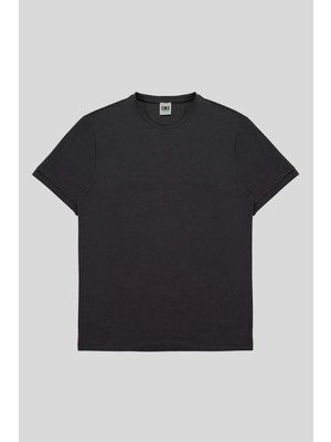 gmg firenze Bisiklet Yaka Kol Ucu Duble Modal Erkek T-Shirt