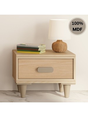 Flances Karanfil Mdf Ayaklı Tasarım Komodin
