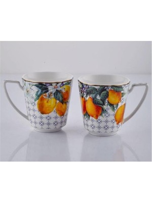 Lamedore Lemons Serisi 2 Li Mug Set 350 cc