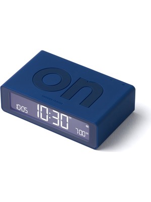 Lexon Flip Mini Şarj Edilebilir Alarm Saat Lacivert