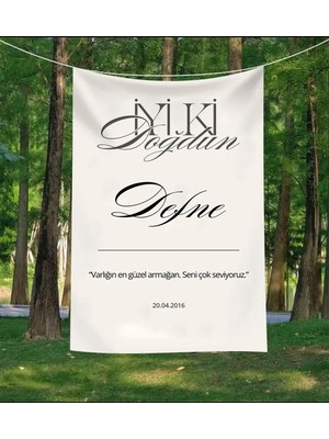 Greendecor Kişiye Özel Doğum Günü Duvar Örtüsü Iyi Ki Doğdun Happy Birthday Isim Yazılı Kumaş Doğum Günü Flaması