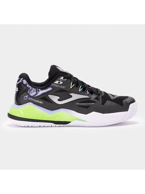 Joma TSPILS2601OM Spin Kadın Padel Ayakkabısı Siyah/lime