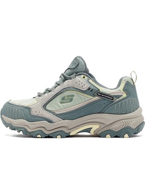 Skechers Stamina-At Keamano Waterproff Womens Outdoor Shoes Hafızalı Taban Hakiki Deri Su Geçirmez Kadın Outdoor Ayakkabı Yeşil