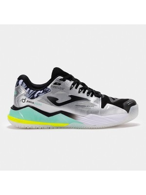 Joma TSPINS2612OM Spin Erkek Padel Ayakkabısı Gri/sarı