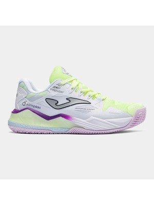 Joma TSPILS2628OM Spin Kadın Padel Ayakkabısı Sarı/mor