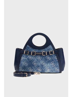 Guess Logolu Çıkarılabilir Askılı Kot Çanta HWDG9909050 Bayan Çanta HWDG99 09050 Dlp