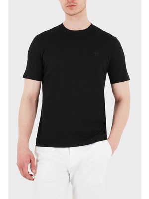 Jacob Cohen % 100 Pamuk Regular Fit Bisiklet Yaka T Shirt Erkek T Shirt 40002 001 M4530 L1 C74
