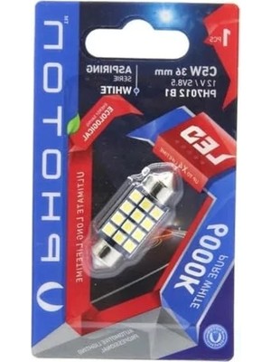 36MM Beyaz LED Sofit Ampul, Can-Bus Özellikli