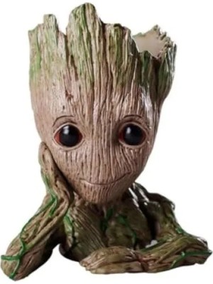 Sevimli Baby Groot Figür, 15 cm Yükseklik, Çok Amaçlı Saksı