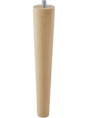 Ahşap Ayak Mobilya Ayağı - 20 Cm, M8 Civatalı