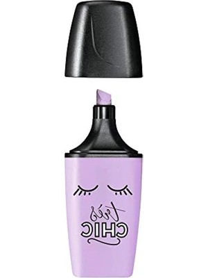 Ergonomik Fosforlu Kalem - Mini Pastellove Lila