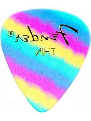 1 Adet Gitar Penası - Ince Rainbow Tasarım