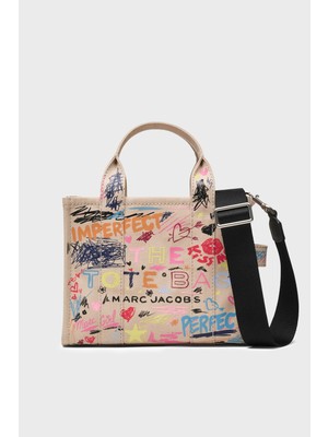 Marc Jacobs Small Tote Logolu Sabit Askılı Çanta Bayan Çanta 2S6HTT016H02 261