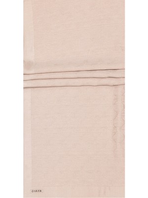 Aker Açık Bej 70X190 cm Koza Şal