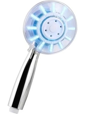 LED Duş Başlığı, Su Tasarrufu ve Renk Değiştiren Işık ile Modern