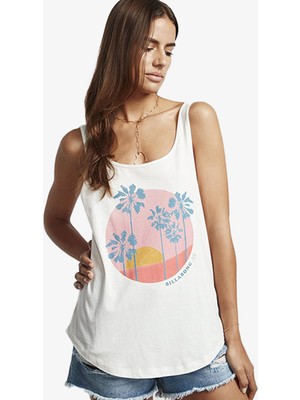 Billabong Double Scoop Kadın Beyaz Atlet S3TT05-4194