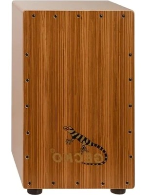 Zebra Ahşap Tap Gövde Cajon, Kaliteli Ses ve Dayanıklı Yapı