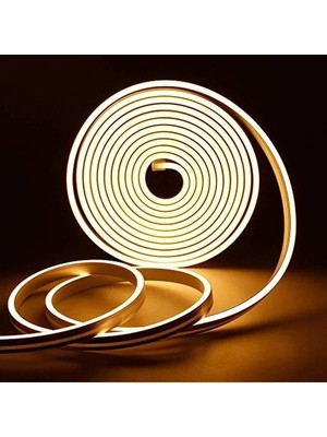 5 Metre Uzunlukta Neon LED Işık, Tak-Çalıştır