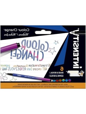 Renk Değiştiren Keçe Uçlu Kalem Seti - 6 Renk
