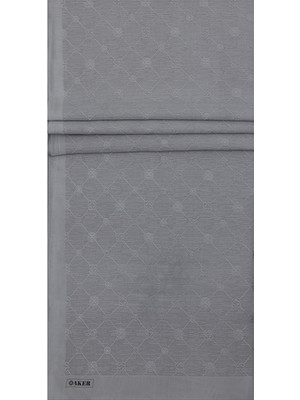 Aker Açık Gri 70X190 cm Koza Şal