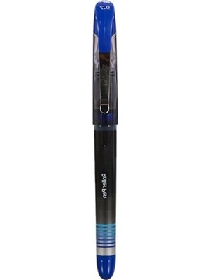 Mavi 0.7 mm Roller Kalem - Şeffaf Gövde
