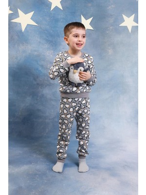 Perendi Erkek Çocuk %100 Pamuk Pijama Takımı