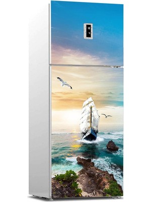 Ala Store Buzdolabı Kaplama Dolap Kaplama Etiketi Yelkenli