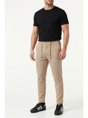 JUST WEAR ZT Modern Kesim Jogger Pantolon Bağcıklı, Esnek ve Rahat