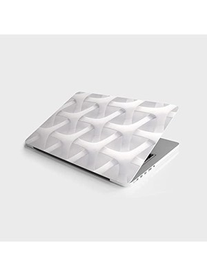 Ala Store Laptop Bilgisayar Notebook Pc Kaplama Etiketi 3D Hasır Desen