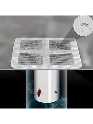 Ala Store 10'lu Banyo ve Mutfak Lavabo Gider Filtresi – Haşere ve Böcek Önleyici, Saç, Kıl, Tüy Tıkanma Karşıtı, Dayanıklı Tasarım