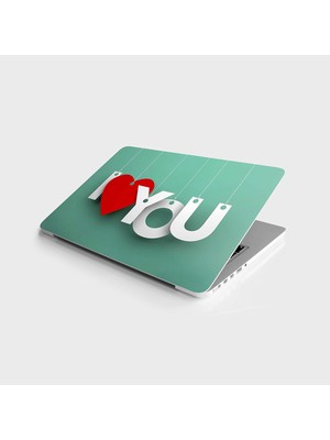 Ala Store Laptop Notebook Pc Kaplama Etiketi I You