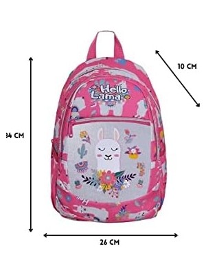 Ala Store Anaokul Sırt Çantası Kız Ortopedik Astarlı Su Geçirmez 5 6 7 Yaş Lama Pembe